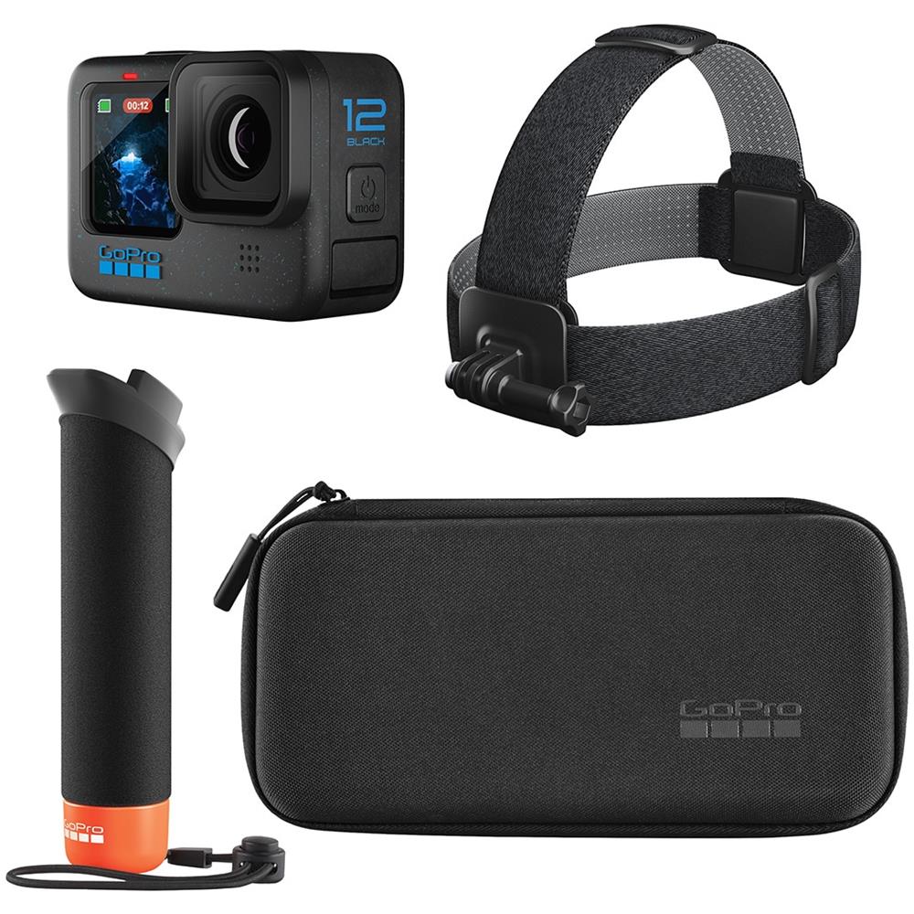 ActionCam Hero12 BLACK Creator Edition con Batteria Enduro, The Handler, Fascia per la Testa 2.0, Custodia per il Trasporto - Foto 2