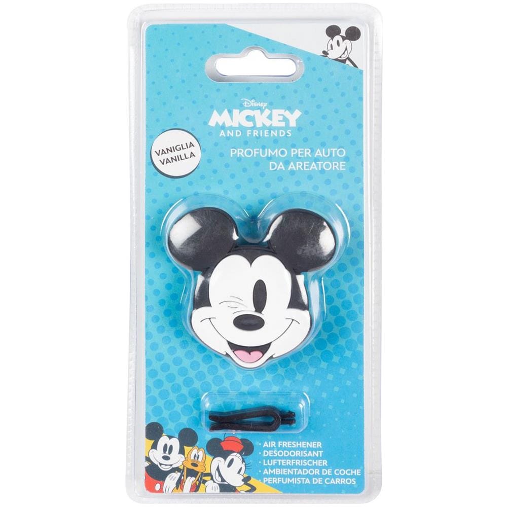 Profumatore Deodorante Per Auto Da Aeratore Mickey Mouse Al Gusto Di Vaniglia, Profumo Topolino - Foto 3