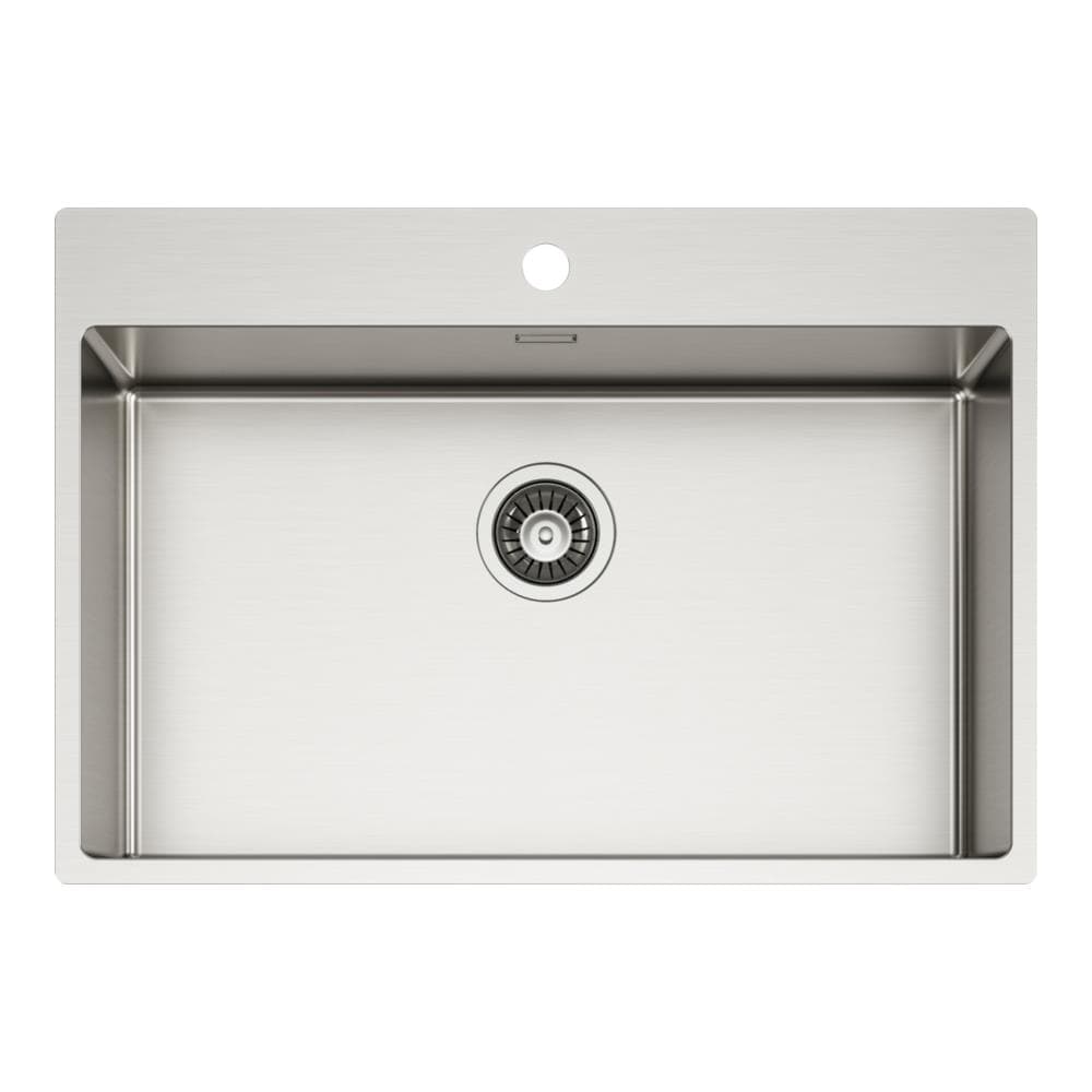 COMPASS 700 Lavello montato su piano Rettangolare Stainless steel - Foto 1
