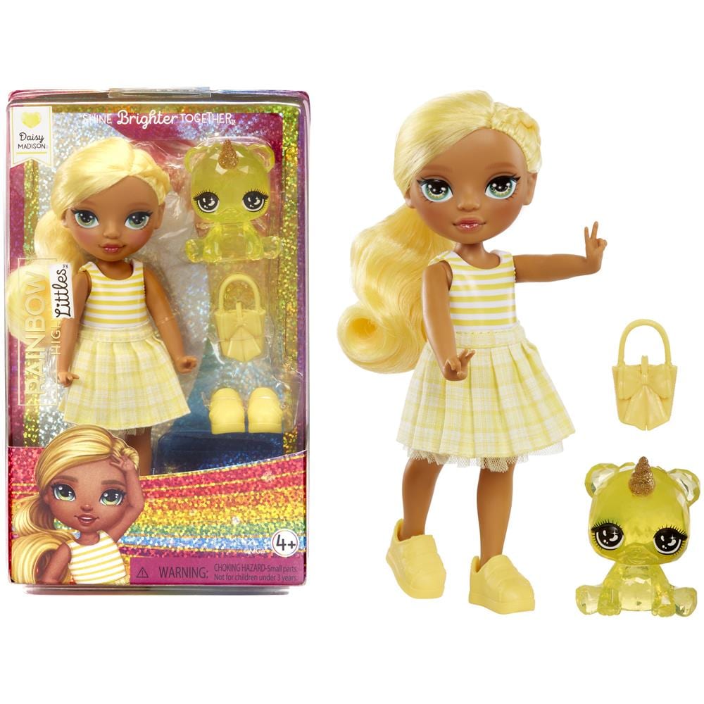 Rainbow High Littles Dolls- Daisy (Yellow) - Foto 1