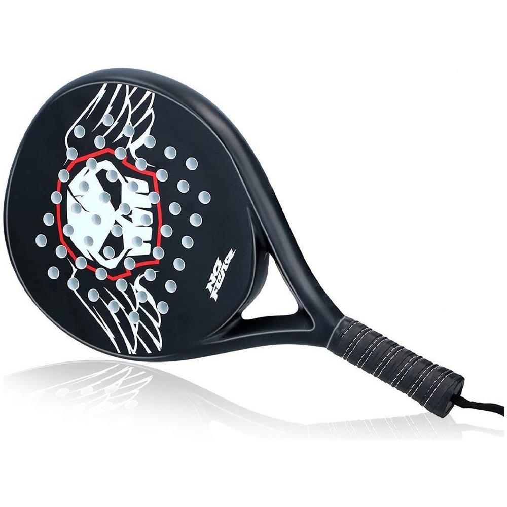 Padel Racket Racchetta Padel per Principianti Sport Sportiva Bilanciamento Medio - Foto 5