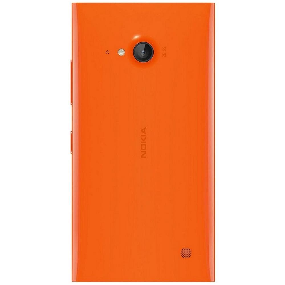 Copri Batteria Scocca Retro Originale Arancione Nokia Microsoft Per Lumia 730 - Foto 2