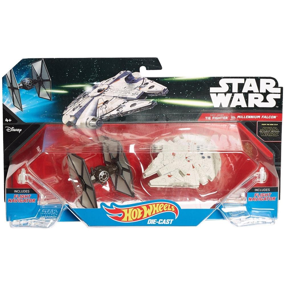Hot Wheels: Star Wars T. Fighter Vs M. Falc - Foto 2