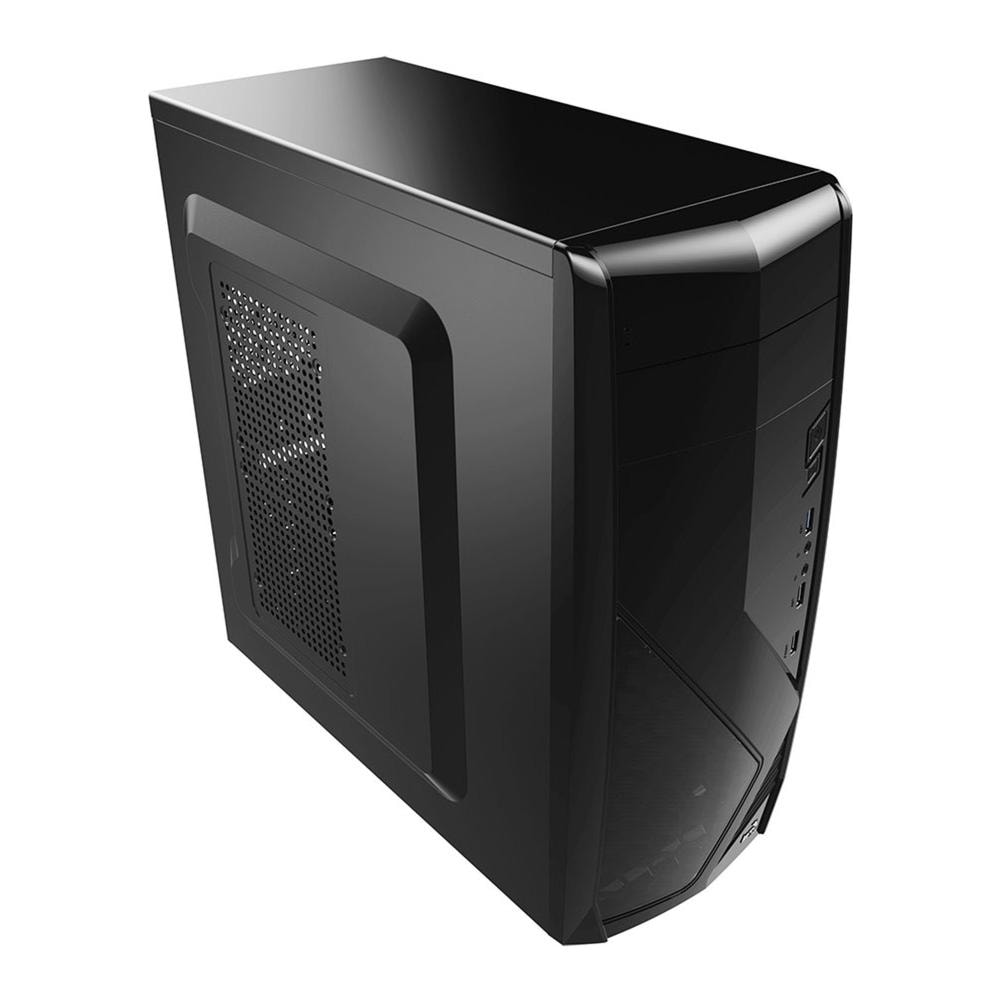Case CS-1102 Middle Tower ATX, Micro-ATX, Mini-ITX Colore Nero - Foto 1