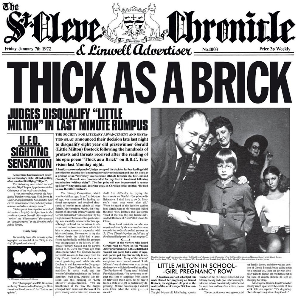 Cd Jethro Tull Thick As A Brick Steven Wilson Mix - Foto 1