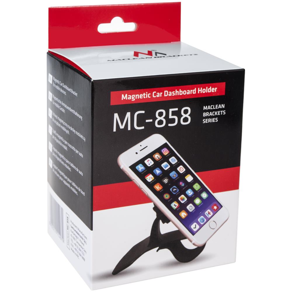 Supporto Per Auto Mc-858 Per Telefono Cellulare Smartphone Cockpit Regolazione Magnetica A 360 Gradi - Foto 8