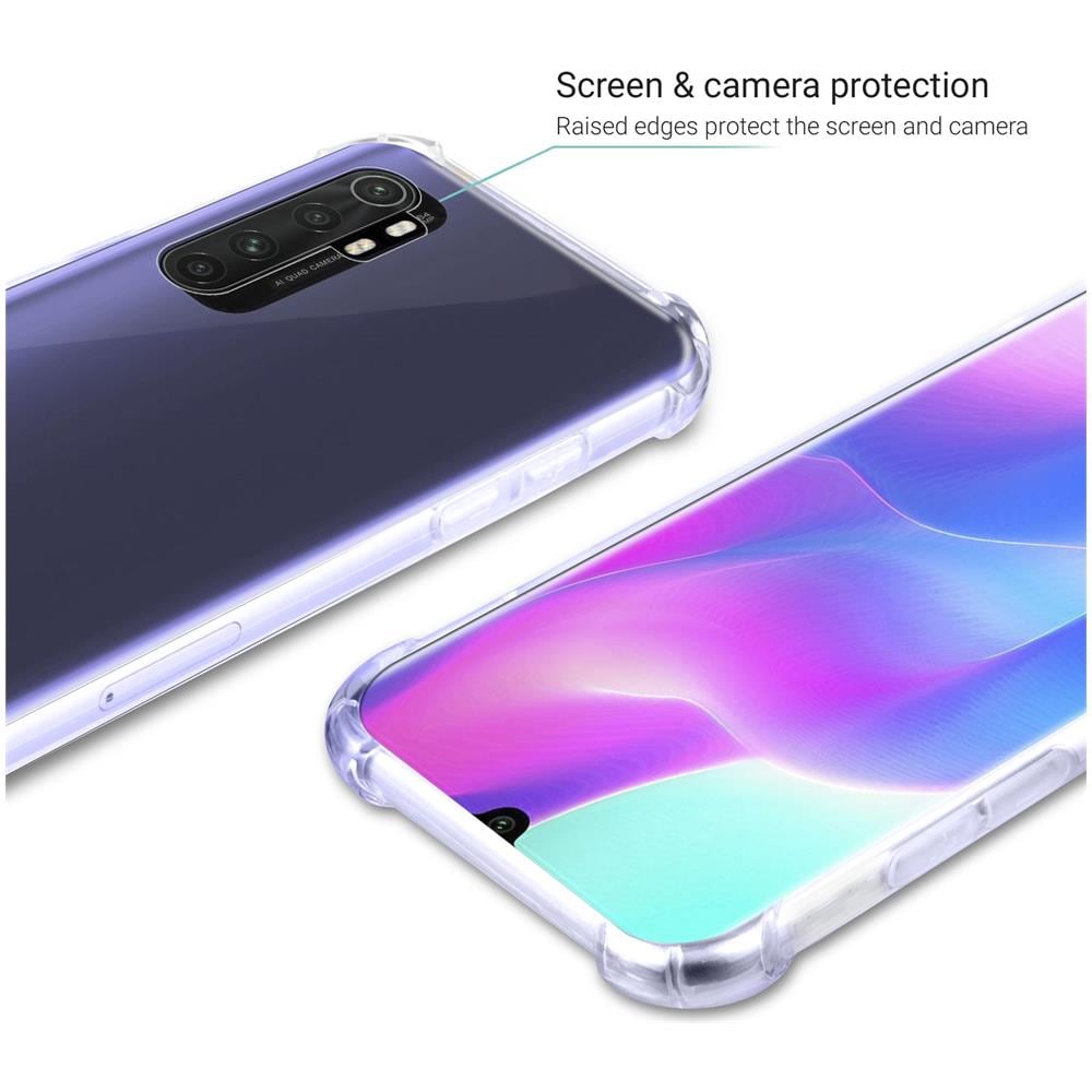 Cover Silicone Trasparente Per Xiaomi Mi Note 10 Lite - Custodia Antiurto, Crystal Clear Case, Tpu Morbido - Foto 6