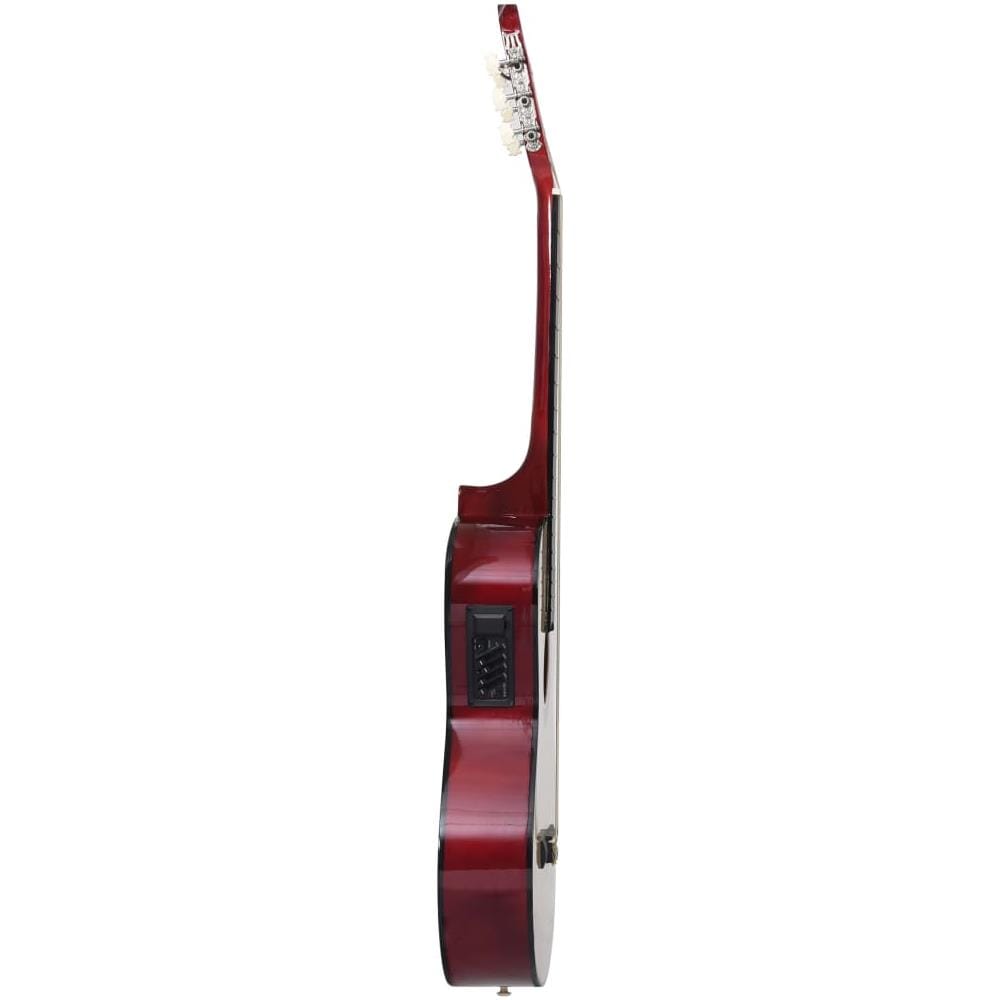 Chitarra Classica Western Cutaway con Equalizzatore e 6 Corde - Foto 3