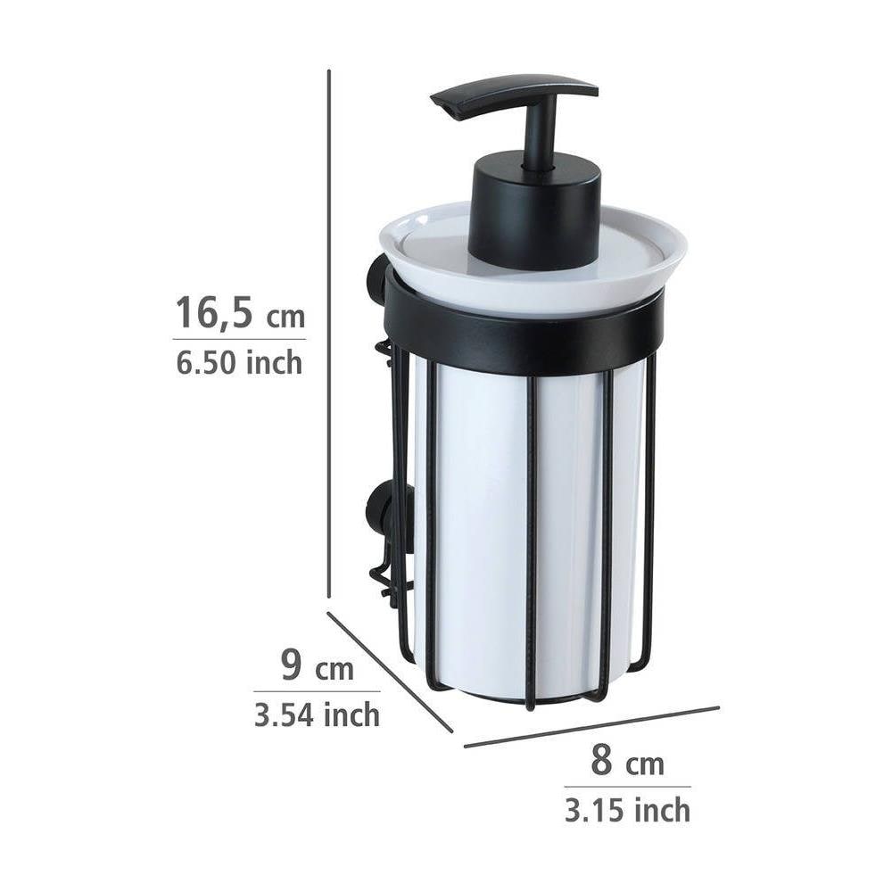 Dispenser Per Sapone Classic Plus, Colore Nero - Foto 7