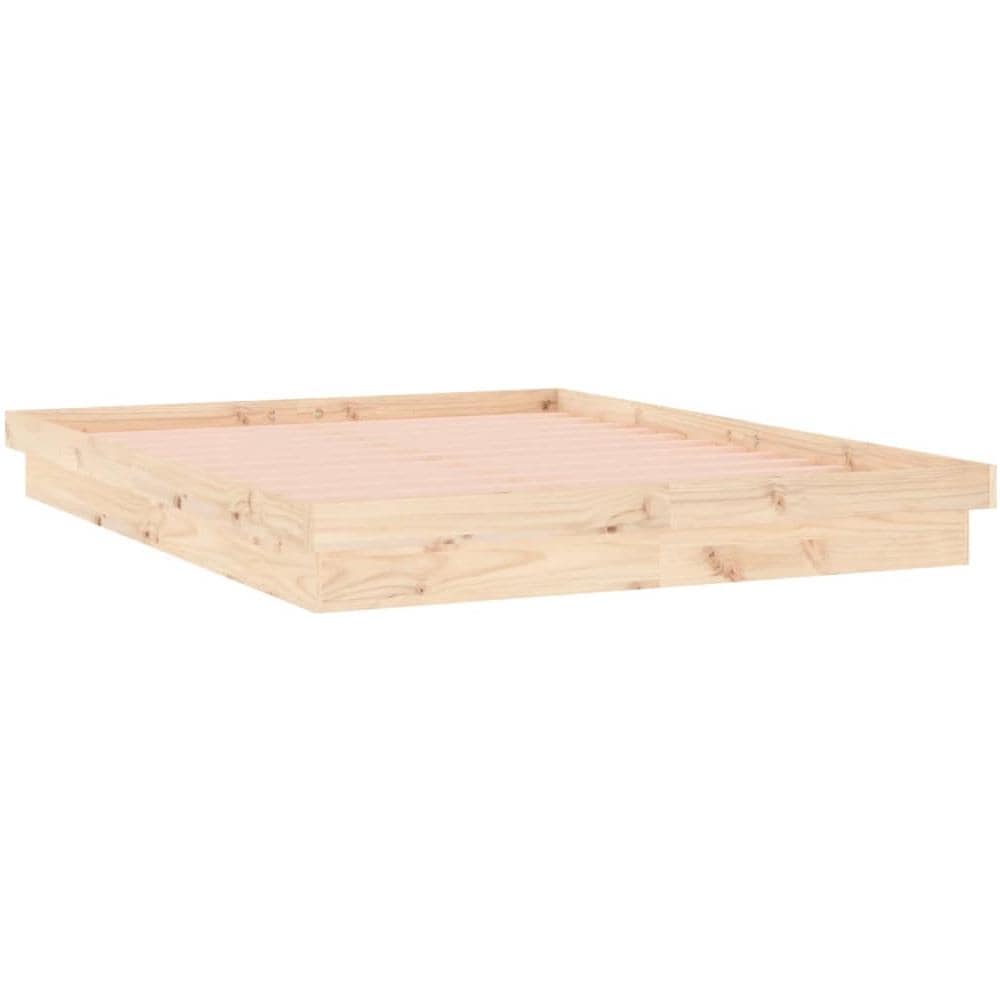 Giroletto con LED 180x200 cm Super King in Legno Massello - Foto 2