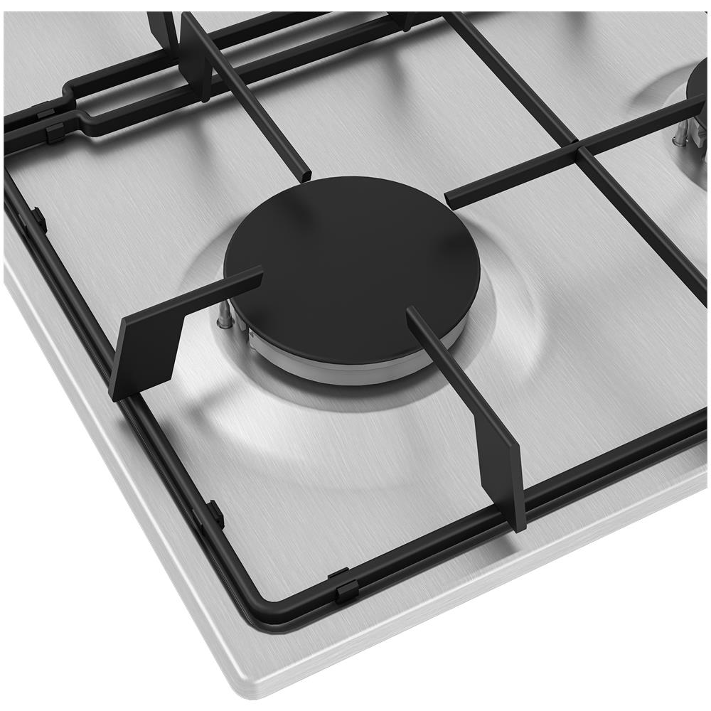 Piano Cottura a Gas HIAG64223SXE 4 Fuochi Gas PractiClean 60 cm Colore Inox - Foto 6