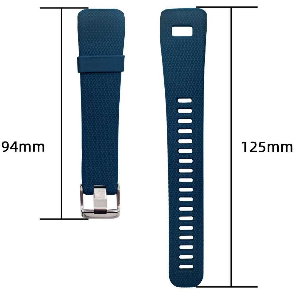 Cinturino Per Orologio In Silicone Blue - Foto 2