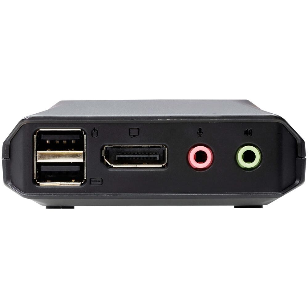 Switch KVM cablato ibrido DisplayPort USB-C a 2 porte - Foto 2