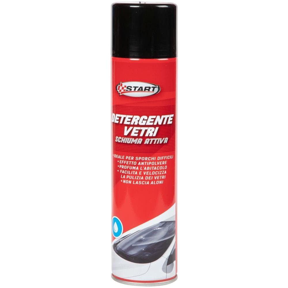 Spray Detergente Vetri Auto, Con Schiuma Attiva, 400 Ml Antipolvere Freschezza Pulizia Profonda - Foto 1