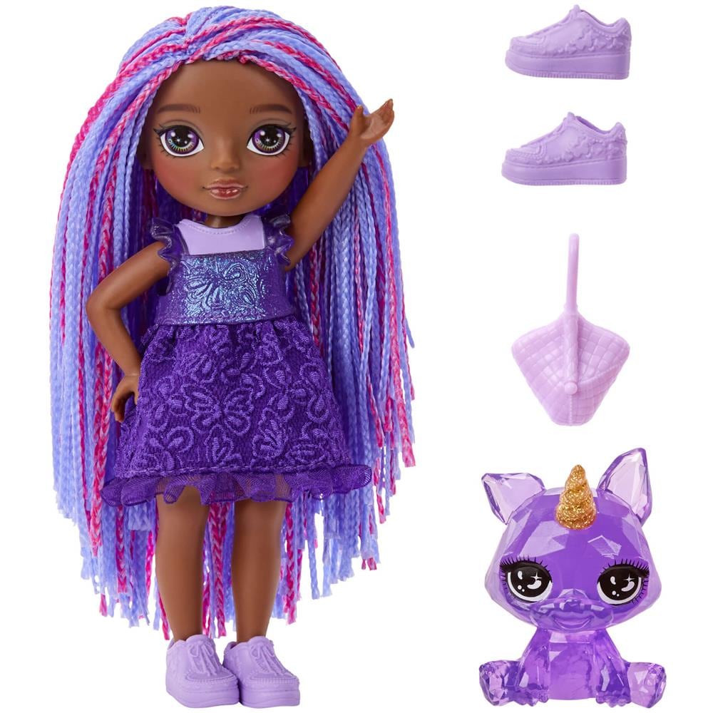 Rainbow High Littles Dolls- Indigo (Dk Purple) - Foto 2