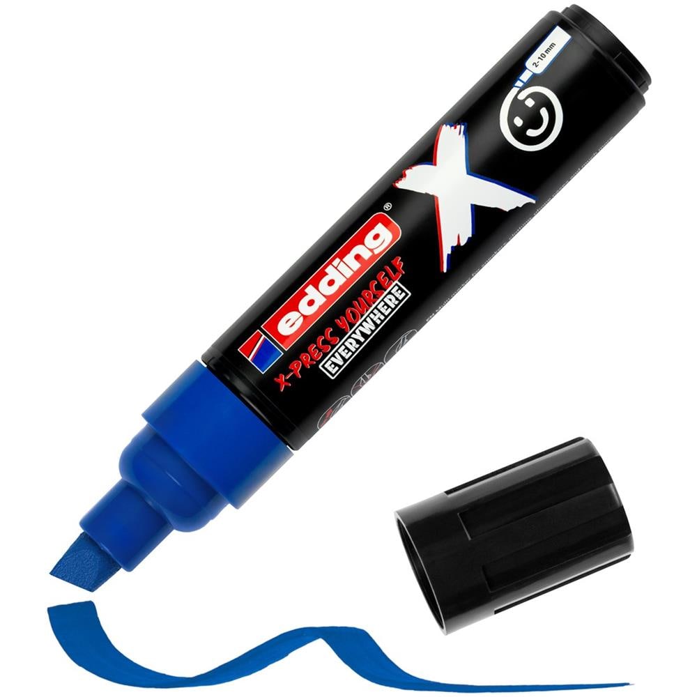 6900 X Multimarker marcatore permanente Punta smussata Blu, Argento, Turchese 3 pz - Foto 2