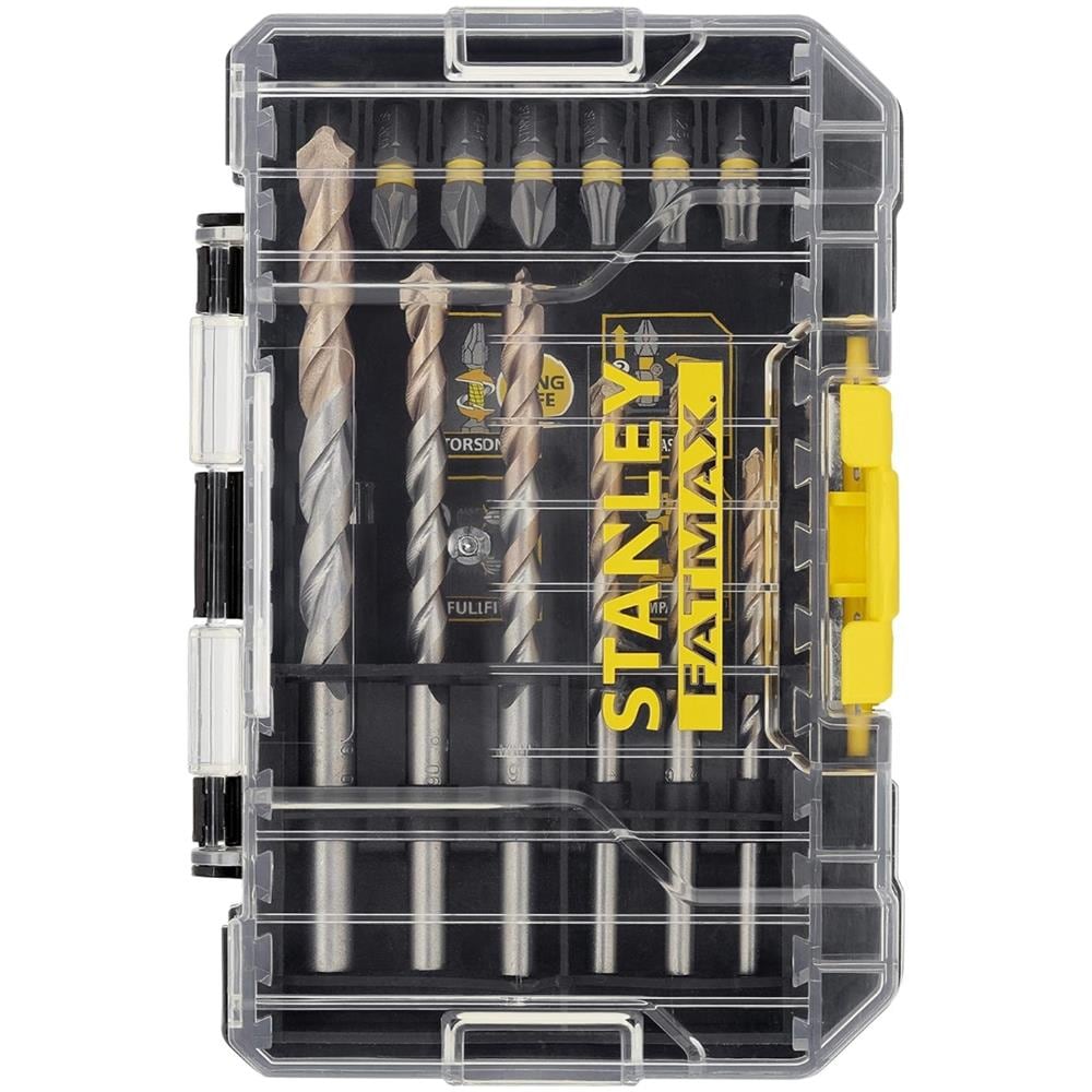 STA88552-XJ,SET 19 PEZZI PER FORARE MURATURA ED AVVITARE - Foto 1