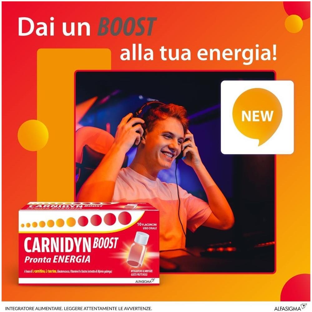 Carnidyn Boost 10 Flaconcini - Foto 1