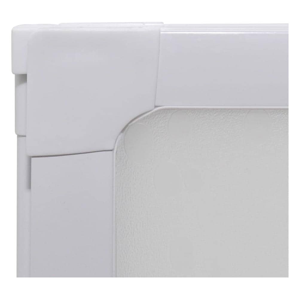 Doccia Da Bagno A Parete 141 X 132 Cm 3 Pannelli Pieghevoli - Foto 15
