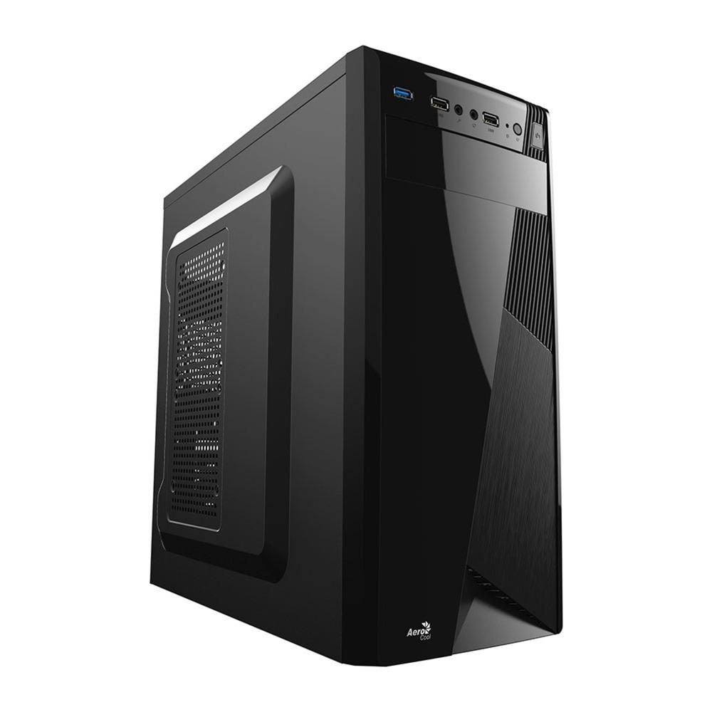 Case CS-1101 Middle Tower ATX / Micro ATX / Mini ITX Colore Nero (con Finestra Laterale)  - Foto 1