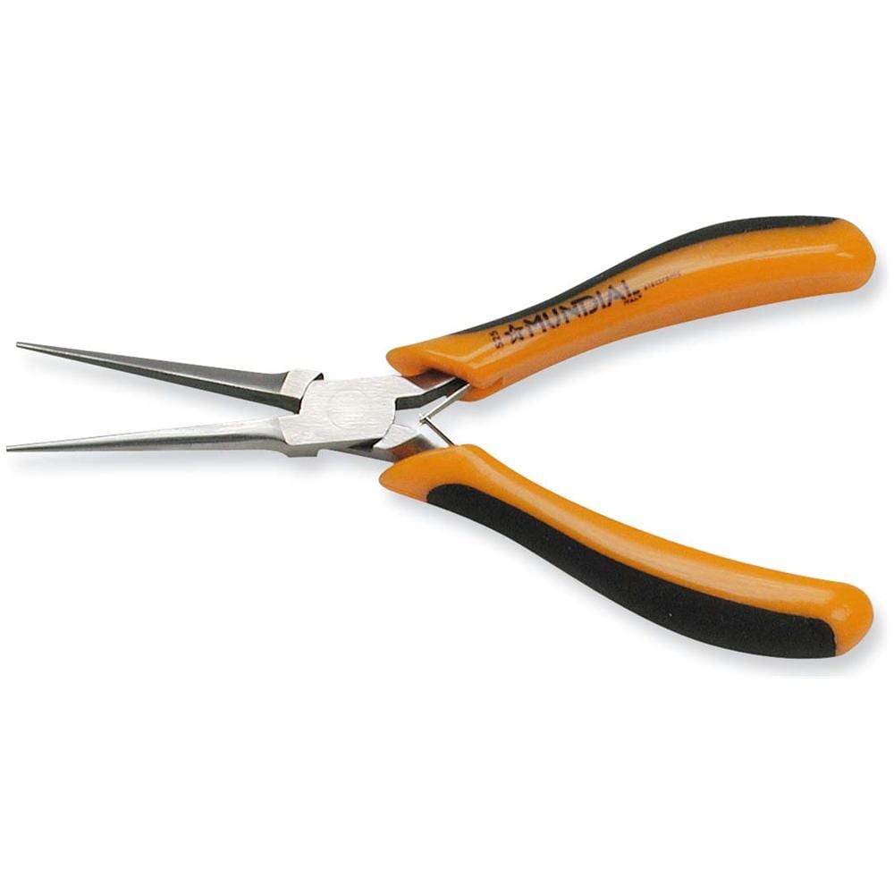 Pinza per elettronica becchi mezzotondi lunghi mm. 150 - Foto 1