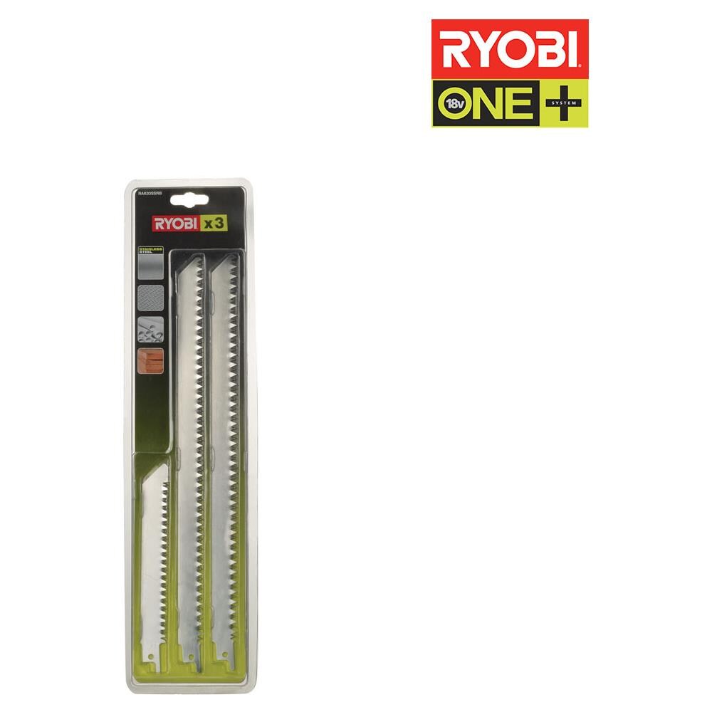 Confezione Da 3 Lame Per Sega Universale Oneplus In Acciaio E Acciaio Inox 300/152 Mm Rak03ssrb - Foto 1