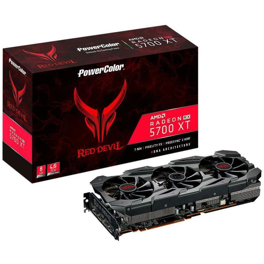 Radeon RX 5700 XT 8 GB GDDR6 Pci-E 1 x DisplayPort / 3 x HDMI Evoke - Foto 1