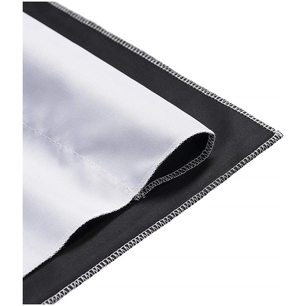WALIMEX Stoffhintergrund 2,85m x 6m, uni schwarz Art.14929 (Neu und originalverpackt) in Lostorf