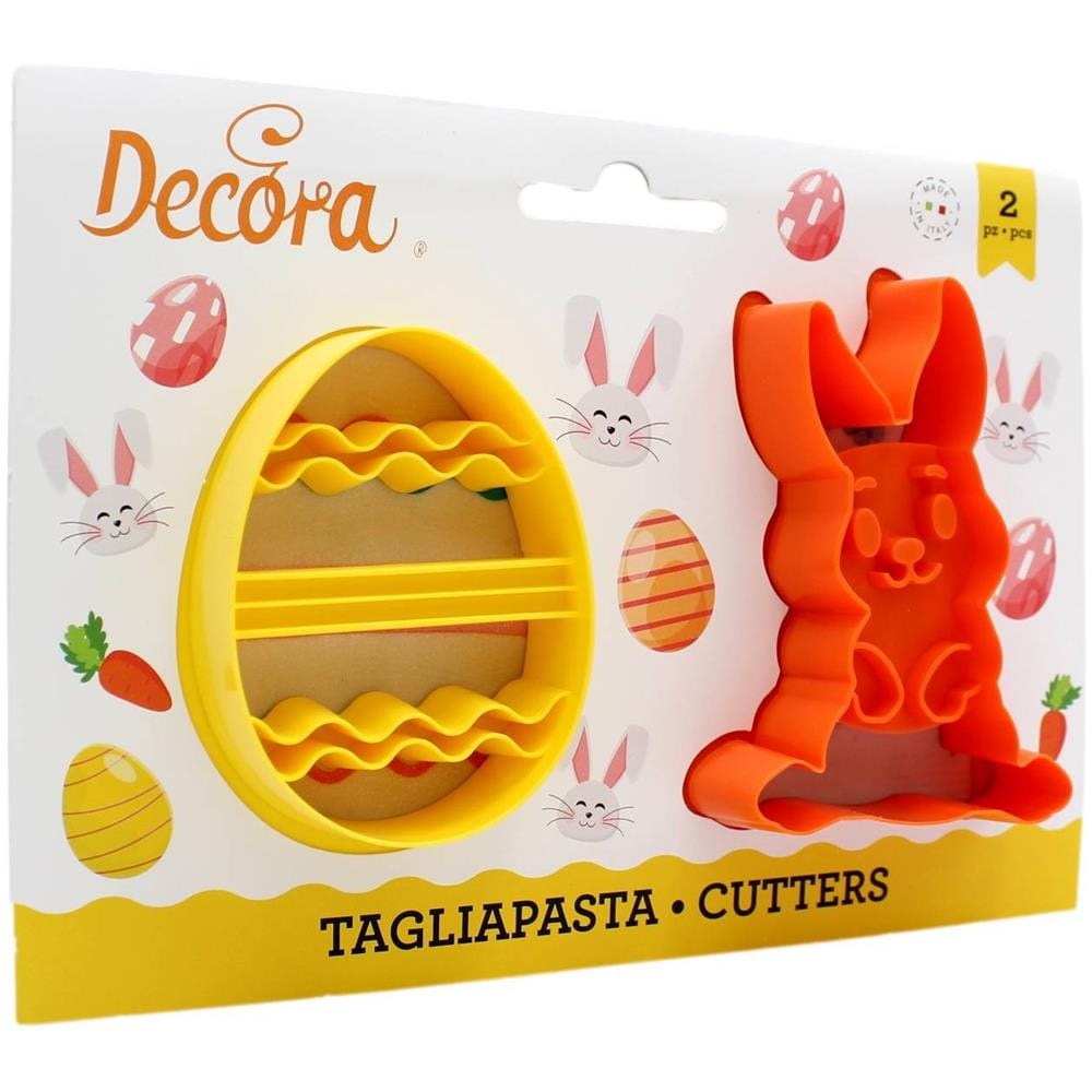 Set 2 Tagliapasta Coniglio E Uovo Decorato - Foto 2