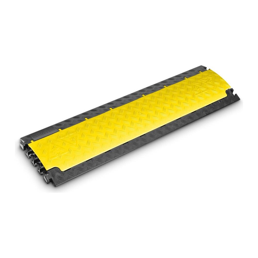 Ponte passacavi Defender Nano 1000 x 280 x 32 mm Colore Nero e Giallo - Foto 2