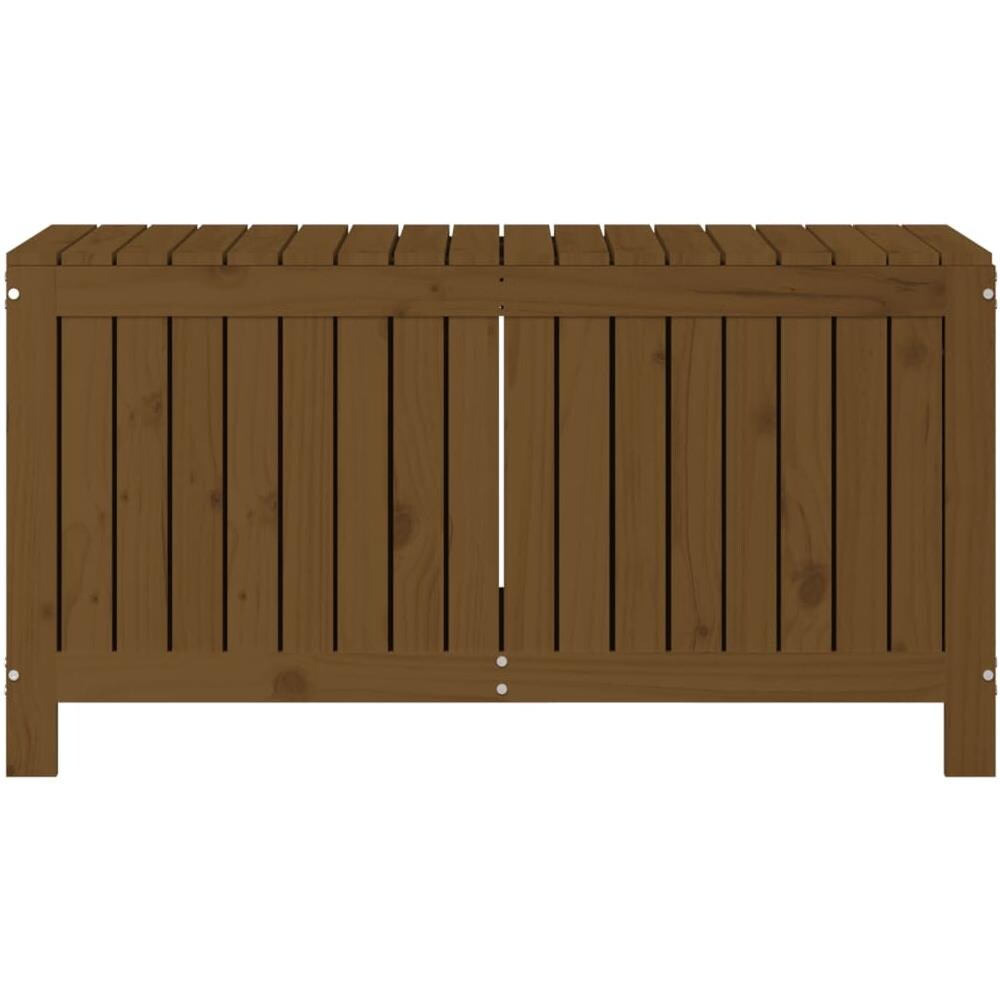 Contenitore Da Giardino Miele 115x49x60 Cm Legno Massello Pino - Foto 9