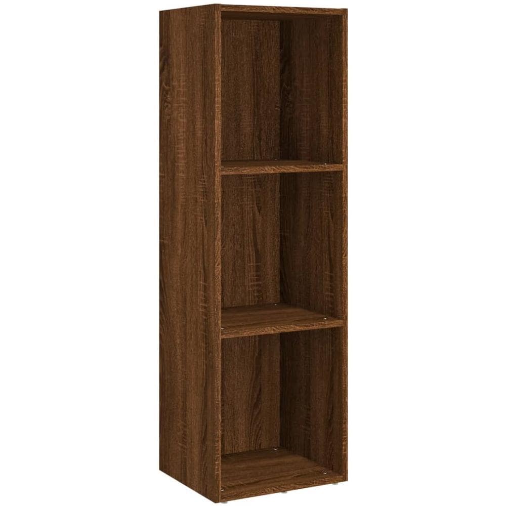 Libreria /mobile Tv Rovere Marrone 36x30x114cm Legno Multistrato - Foto 2