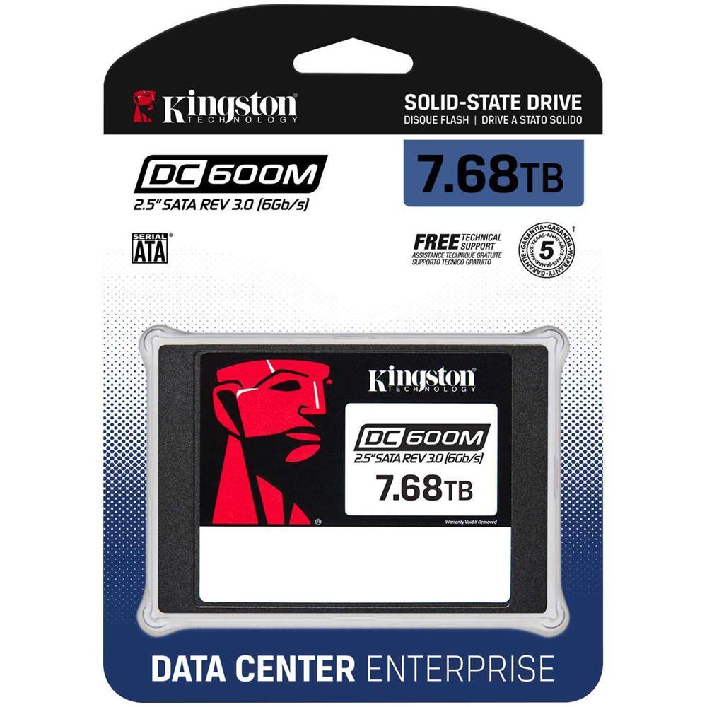 SSD 7680G DC600M (Mixed-Use) 2.5” Enterprise SATA - Foto 3
