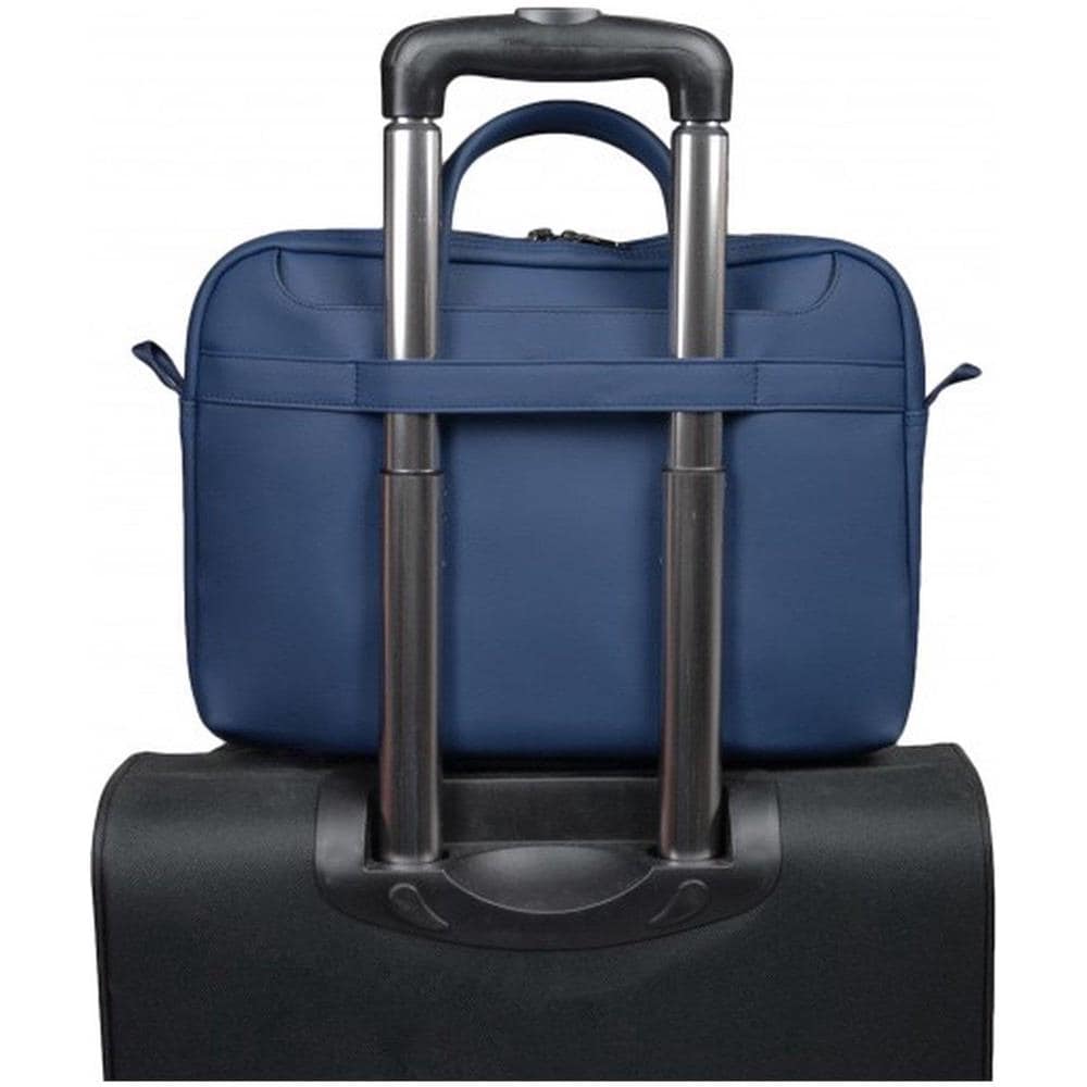 Zurich Borsa Per Notebook Con Caricamento Dall'alto 39,6 Cm (15,6"") Cartella Blu - Foto 4
