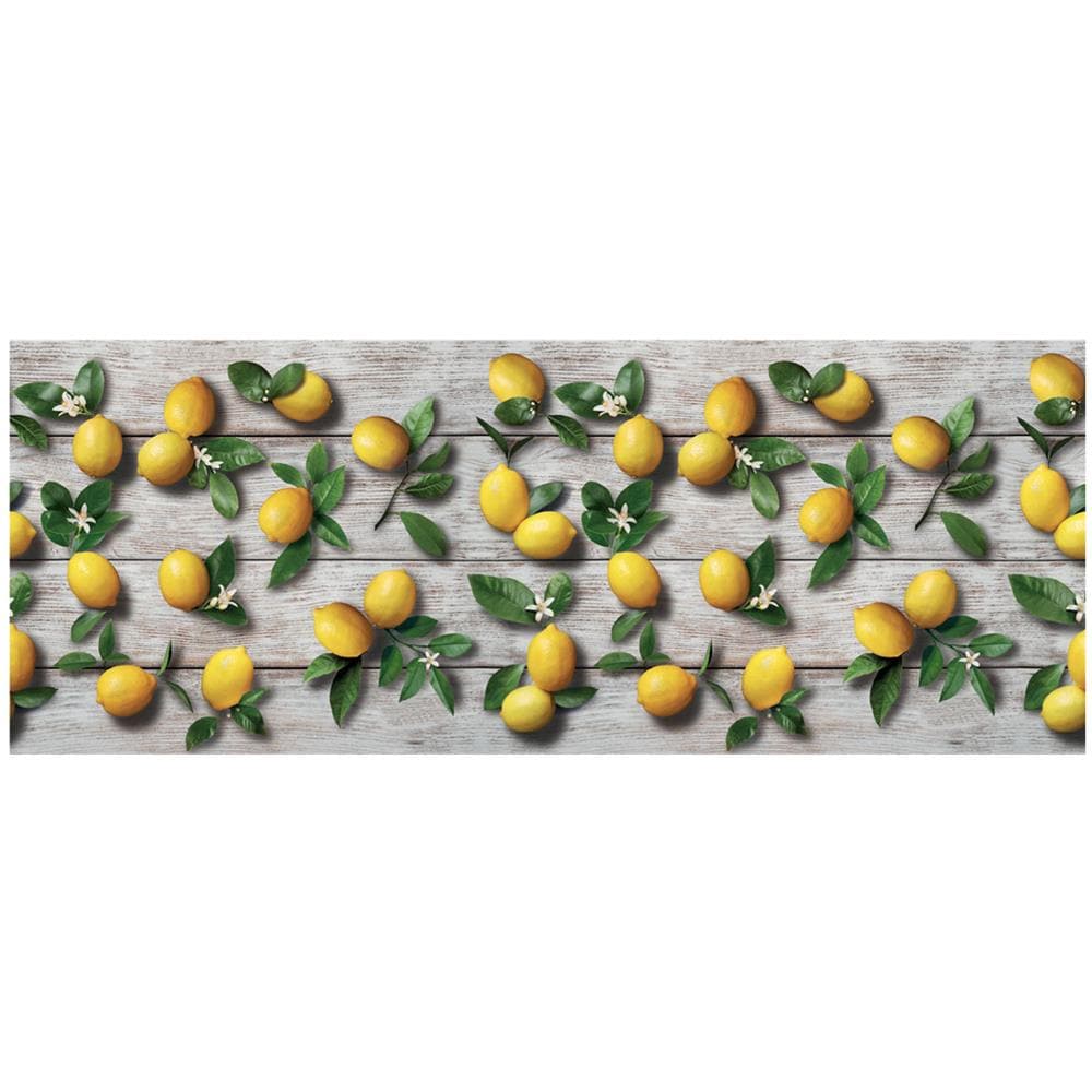 Tappeto Cucina Antiscivolo Stampa Digitale Linea Emozioni Fantasie Sapori 58x140 Limoni - Foto 1