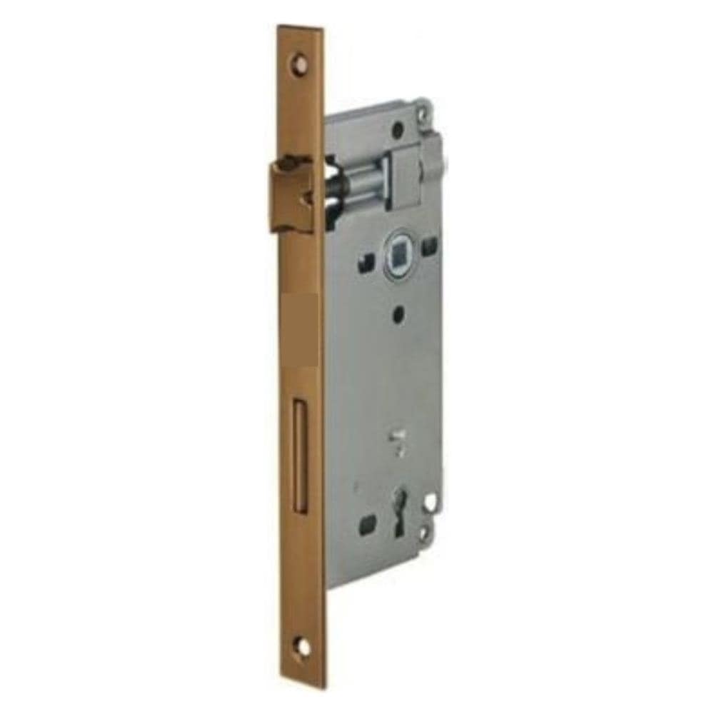 Serratura Patent Bordo Quadro Placca Bronzo Reversibile Quadro 8 Mm 50 - Foto 1