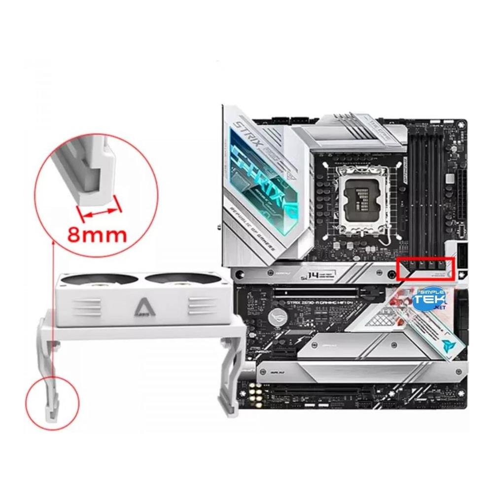 Dissipatore ad Aria per Memorie RAM DDR /DDR2/DDR3/DDR4/DDR5 - Foto 5