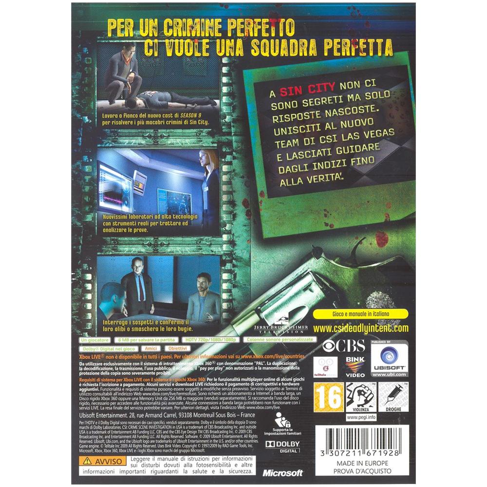 X360 - CSI 5: Intento Mortale - Foto 2