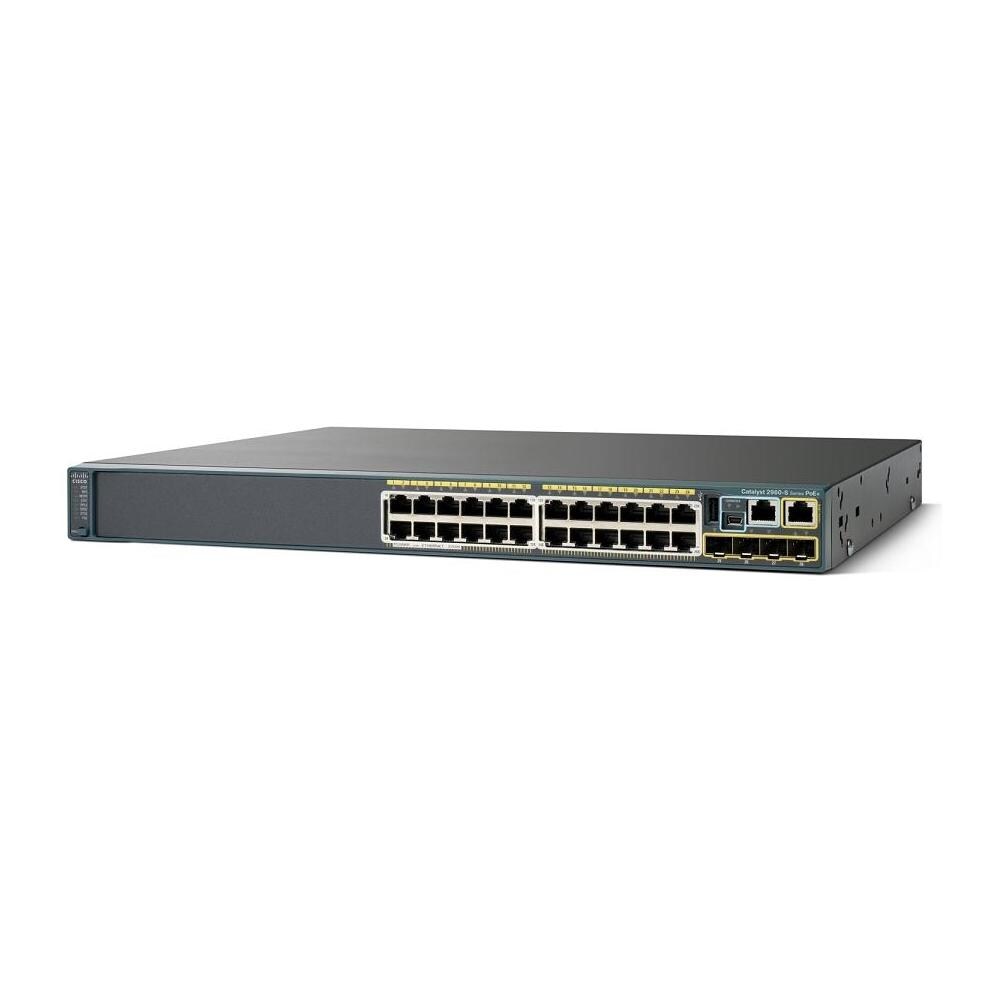 Catalyst 2960S Switch 24 Porte Gigabit Ethernet 10/100/1000 + 4 Porte SFP Gestito Impilabile 1U - Foto 1