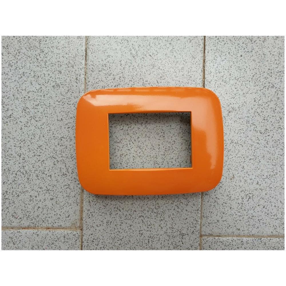 Placca Placchetta Placchette Compatibili Per Serie Axolute Colorate - Arancione 4 - Foto 1