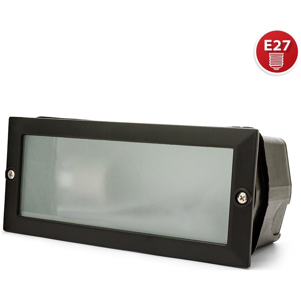 Brick: Segna Passo Da Incasso E27 - Nero - Foto 6