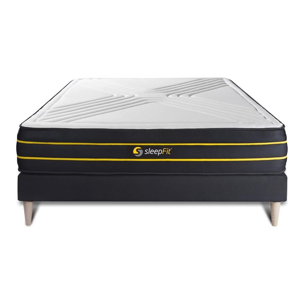 Kit Rete E Materasso Ultra 120x190cm - Spessore : 26cm - Memory Foam E Micro-molle Insacchettate - Bilanciato - Foto 1