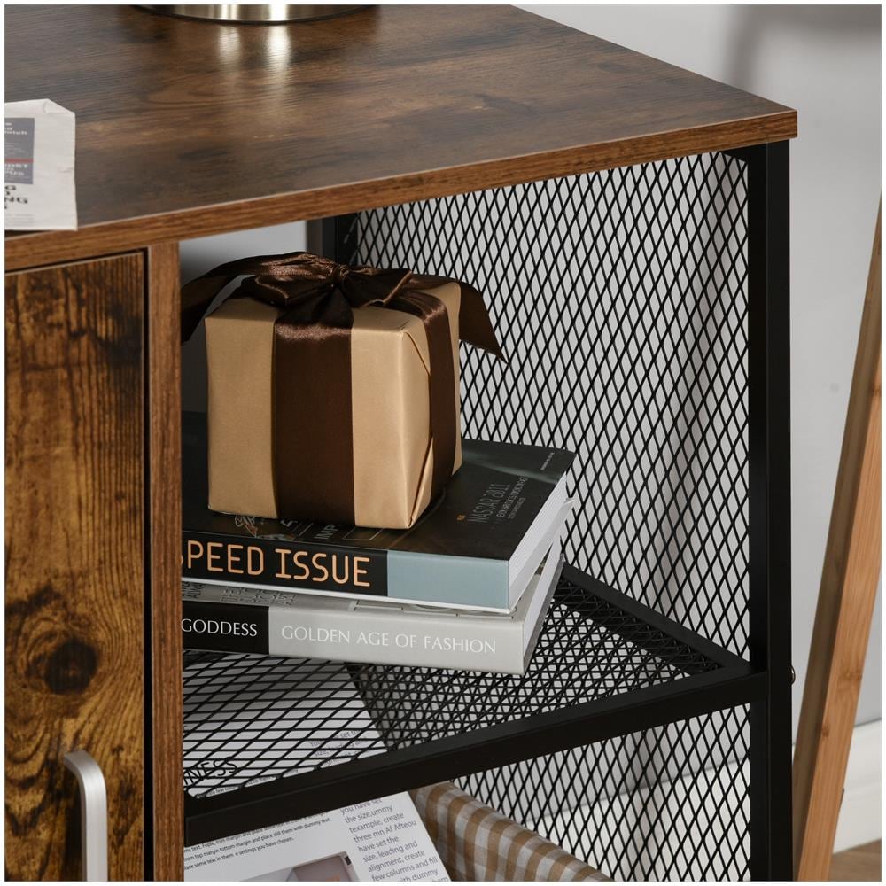 Mobile Multiuso Per Stampante Con Rotelle Stile Nordico Casa E Ufficio - Foto 8