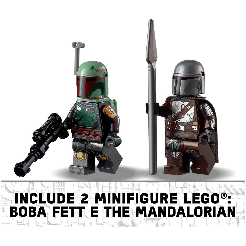 Boba Fett Istruzioni Montaggio Lego Star Wars LEGO 75277 Casco
