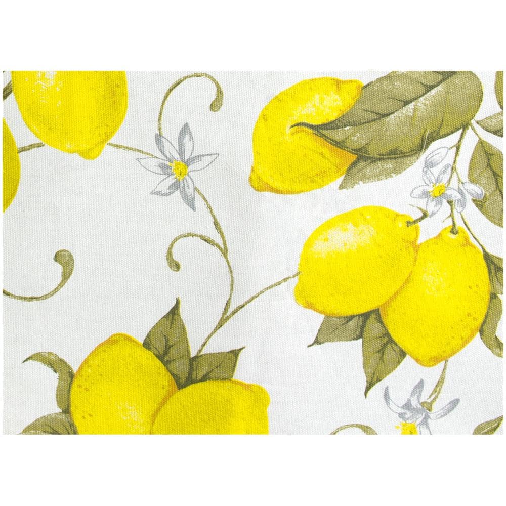 Tovaglia Cucina Copritavolo 100% Cotone Made In Italy Cedro Limoni Estate 140x240 Limoni - Foto 2