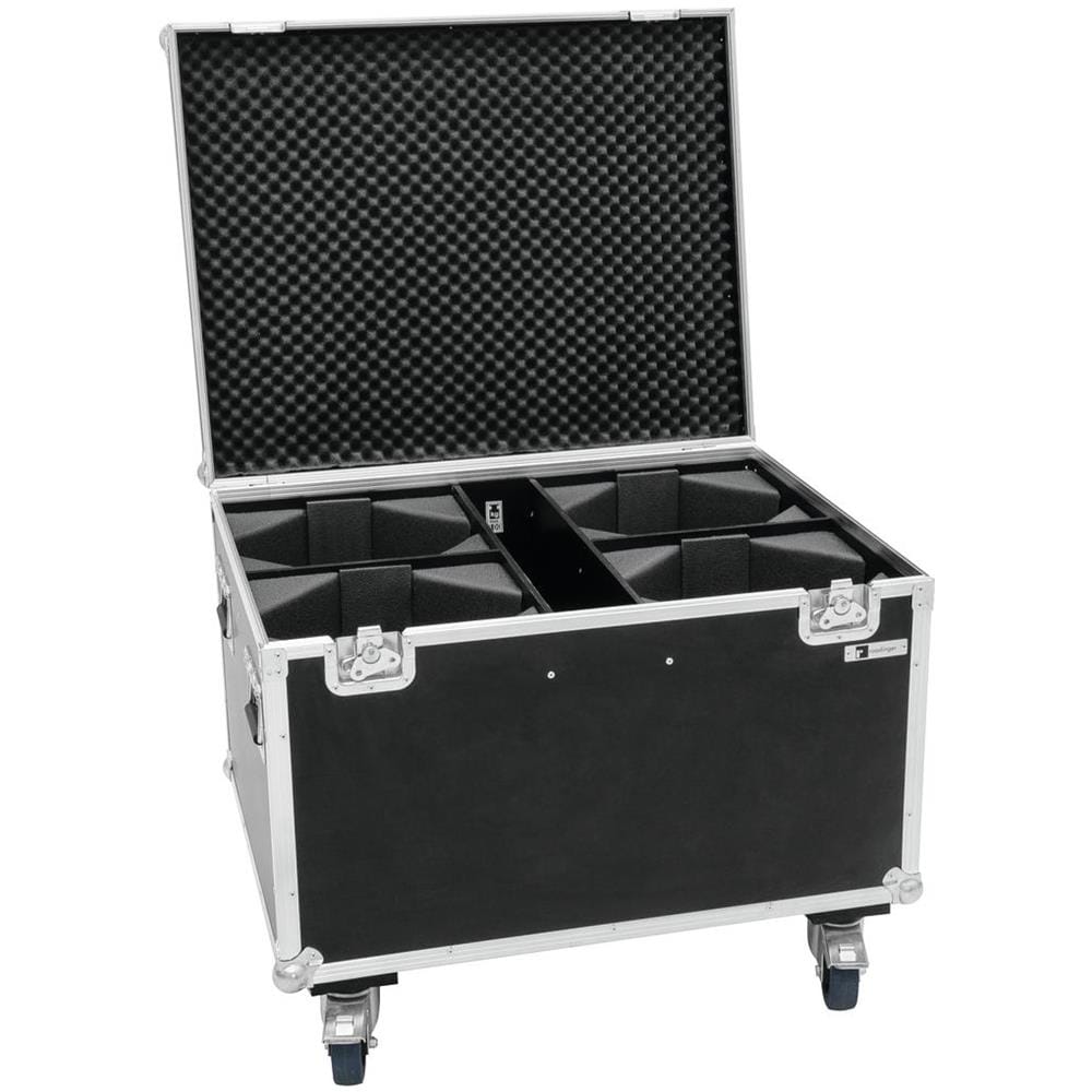 Flightcase 4x Led Tha-100f / tha-120pc With Wheels - Foto 2