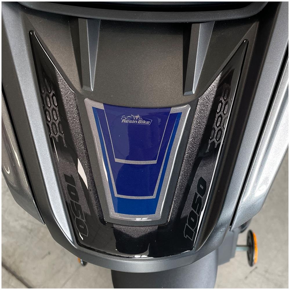Adesivo 3d Protezione Puntale Compatibile Con V-strom 1050 Xt Abs Grigio Aspen 2022 - Foto 1