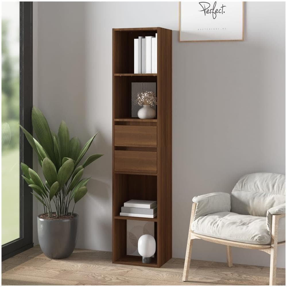 Libreria Rovere Marrone 36x30x171 Cm In Legno Multistrato - Foto 1