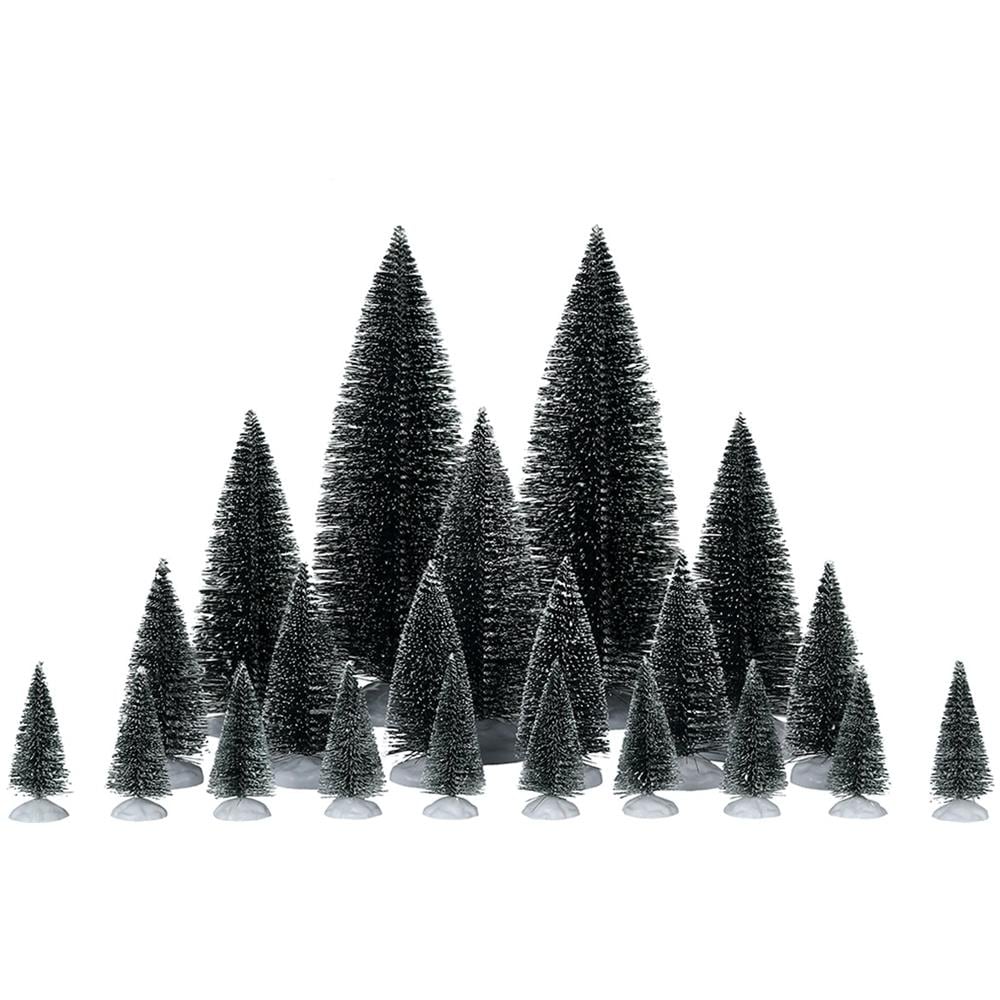 Set 21 Abeti Natalizi Lemax Decorazione Natale Multicolore - Foto 3