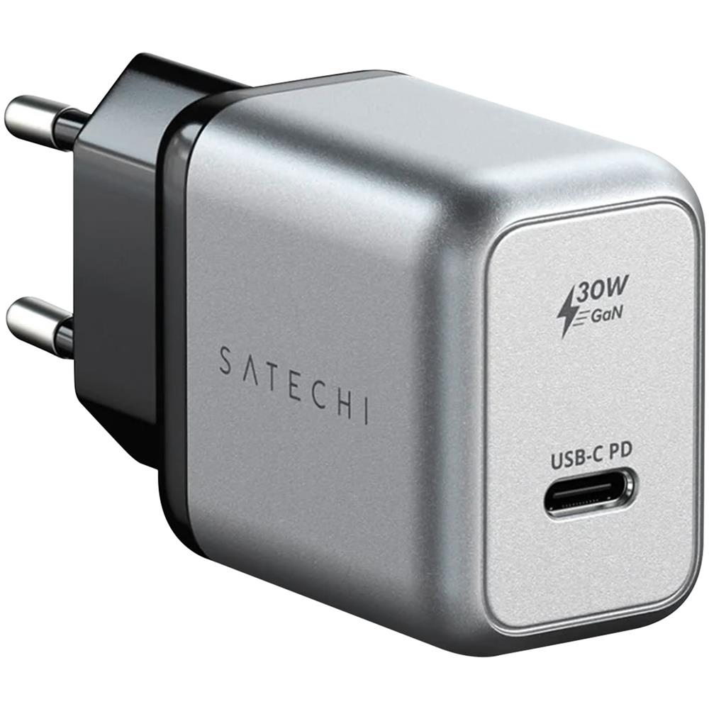Caricatore da Muro ST-UC30WCM-EU Gan USB PD da 30 W Grigio - Foto 1